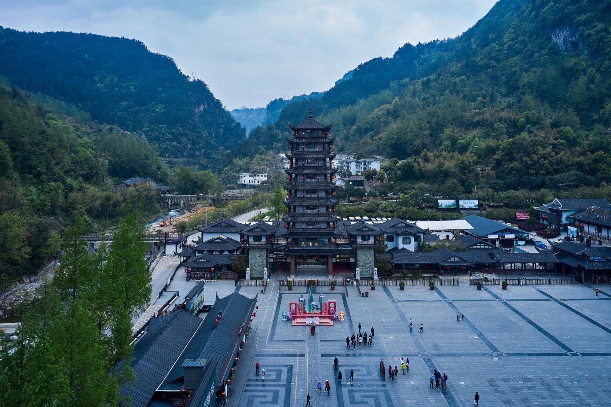 Lee'S Boutique Resort Zhangjiajie Exteriör bild